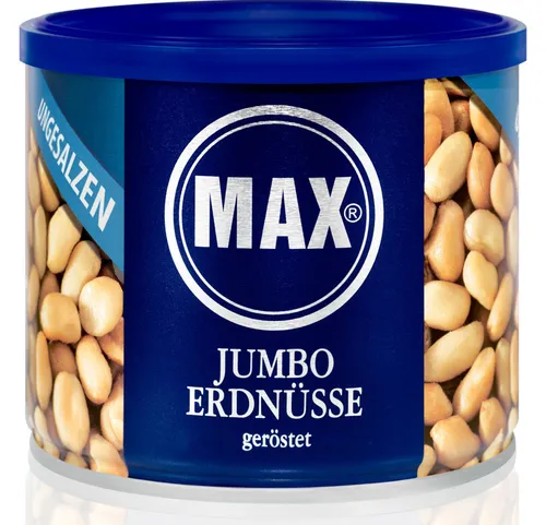 Produktbild MAX Jumbo Erdnüsse geröstet und ungesalzen 300 g