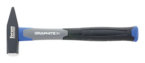 Forum Schlosserhammer 3K-Stiel 1000g Graphite - Hämmer - Robuster Schlosserhammer mit 3K-Stiel für optimale Kraftübertragung und langlebige Nutzung
