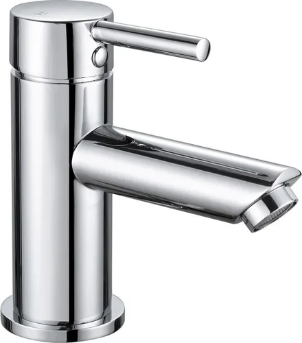 Aloni Waschtischmischer Einhebel Armatur - Waschbecken-Armaturen mit hochwertiger Chrom-Oberfläche, ideal für moderne Badezimmer und leicht zu bedienen dank Einhebel-Design.