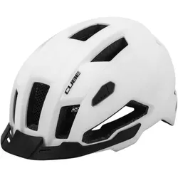 Cube Helm EVOY HYBRID white L (57-62 cm) von CUBE