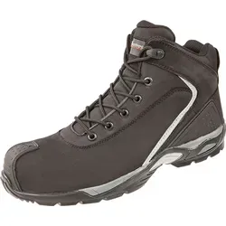 Albatros Sicherheitstiefel RUNNER XTS mid S3 HRO SRC - Arbeitsschuhe mit innovativem FAP®-Durchtrittschutz und wasserabweisendem Nubukleder. Ideal für den Bau und die Logistik – rutschfeste Sohle bis 300°C hitzebeständig!