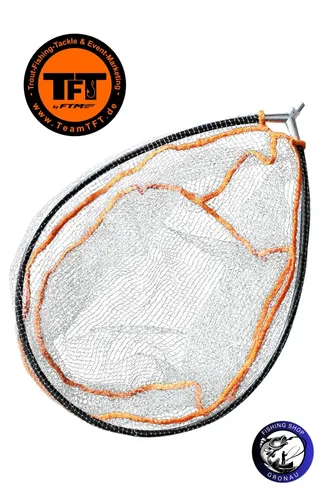 Fishing-Tackle Max TFT Kescherkopf  35 x 45 cm  0,6 cm Maschen Forelle