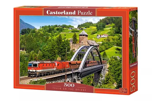 Castorland B-52462 Puzzle Train on The Bridge von Castorland