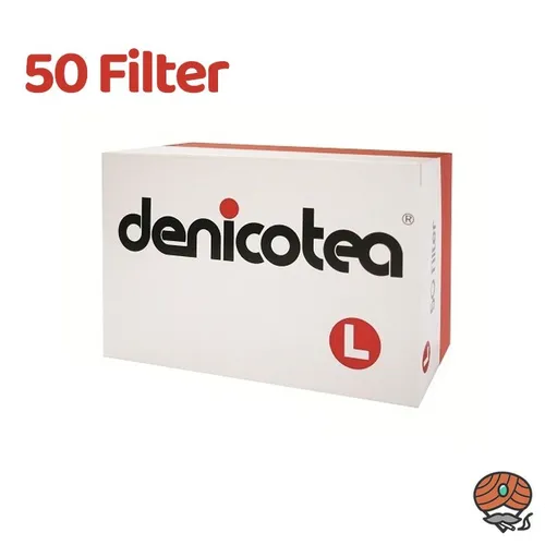 Denicotea L-Kieselgelfilter 50er Packung für Spitzen
