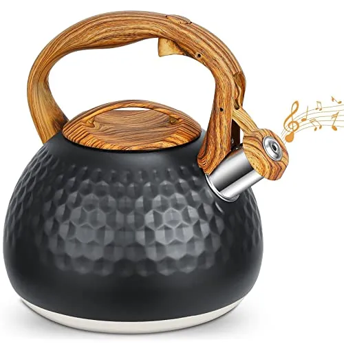 Wasserkessel,wasserkessel induktion 3L,flötenkessel,teekessel gasherd,wasserkocher edelstahl, pfeifkessel induktion, für Herd, Gas Elektro