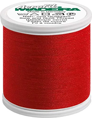 Madeira Aerofil 91259837 Polyester-Garn, 120 W/40 m, Dunkelneon-Orange