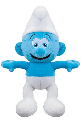 PMS Kuscheltier Die Schlümpfe Kuscheltier Plüschtier Schlumpf Stofftier 26 cm (Set, 1-St., Geschenk-Set), Die Schlümpfe The Smurfs Geschenke für Mädchen Jungen Kinder Babys