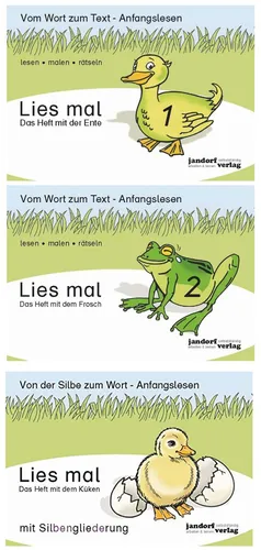 Lies mal! Küken, Heft 1 und 2 Peter Wachendorf Jan Debbrecht