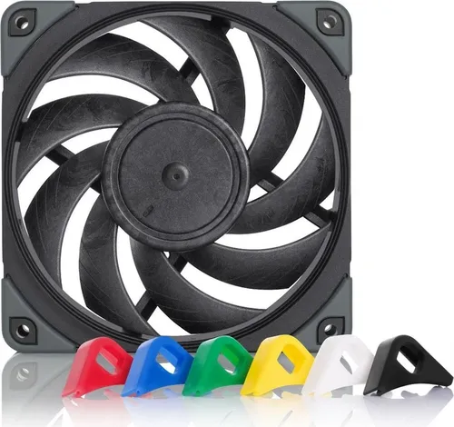 Noctua NF-A12x25 PWM chromax.black.swap - Leiser 120mm Premium Lüfter mit austauschbaren Anti-Vibrations-Pads für optimale Kühlleistung und Flexibilität