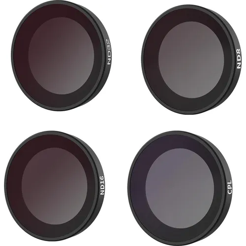 Objektivfilter Set CPL/ND8/ND16/ND32 Telesin für Insta360 GO3