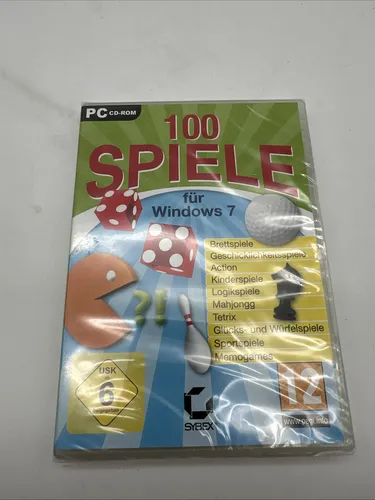 Spiele für Windows 7 100 - 100 abwechslungsreiche Spiele für Windows 7, ideal für stundenlangen Spielspaß und Unterhaltung.