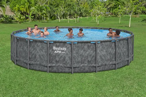 Winterfestes Apx356 Frame Pool Komplett-Set Ø 610 x 132 cm