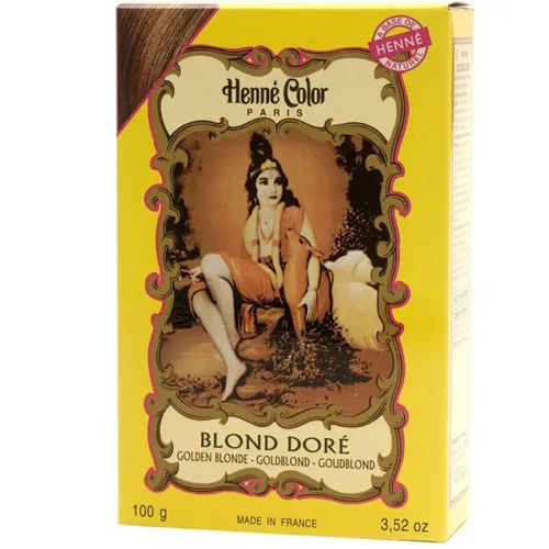 Henné Color Goldblond Henna Pulver   100 g