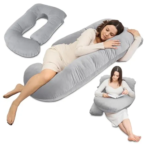 Kopfkissen Grau von Totsy Baby