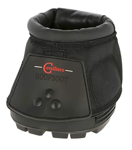 Covalliero 3222169 Hufschuh Gr. 1 - Gamaschen & Schützer für Pferde, extrem reißfestes Polyamid-Material mit weicher Polsterung für optimalen Komfort und Schutz ohne Scheuerstellen.
