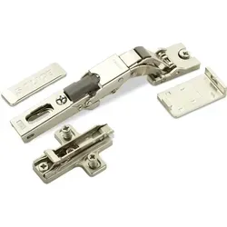 So-tech Universalscharnier Push Open 2er Set für Glastüren oder Spiegeltüren 110° - Das 2er Set So-tech Universalscharnier ermöglicht eine elegante Türöffnung für grifflose Möbel. Mit 110° Öffnungswinkel und einfacher Montage ist es ideal für Glastüren und Spiegeltüren.