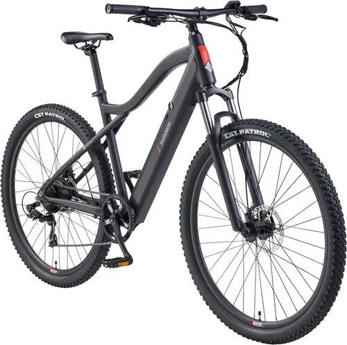 Telefunken MTB E-Bike Mountainbike für Herren und Damen – 29 Zoll Pedelec mit Heckmotor und 489,6 Wh Akku - Das Telefunken MT922 E-Mountainbike kombiniert sportliches Design mit moderner Technologie. Ideal für Freizeit und Pendeln, bietet es kraftvolle Unterstützung und eine Reichweite von bis zu 100 km.