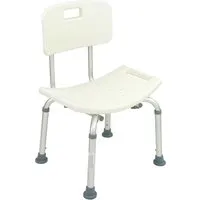 Trutzholm Dusch- und Badhocker mit Rückenlehne