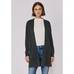 STREET ONE STUDIO Longstrickjacke aus softem Materialmix grau 34 EU
