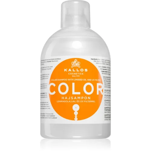 Kallos KJMN Professional Color Shampoo für gefärbtes und empfindliches Haar 1000 ml