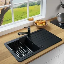 LINDBERGH® Antibakterielle Granit Spüle