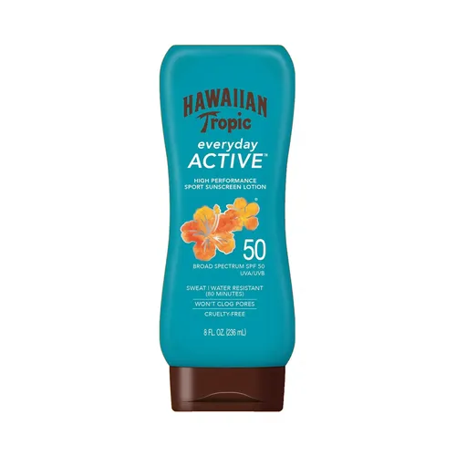 Sonnencreme Sonenschutz Sunscreen SPF 50 Wasserfest HAWAIIAN TROPIC ACTIVE 236ml