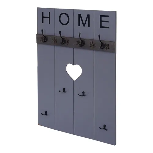MCW Wandgarderobe C89 Home Shabby-Look Grau-Blau in blau von MCW