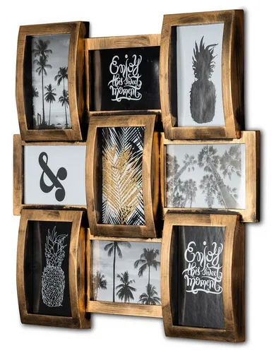 Levandeo® Bilderrahmen Collage 45x45cm von Levandeo