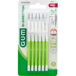 GUM BI-DIRECTION Interdentalb.0,7 mm grün 6 St