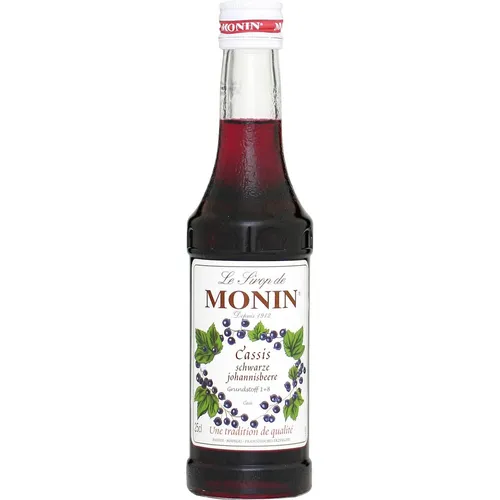 Monin Cassis (schwarze Johannisbeere) Sirup 0,25 Liter
