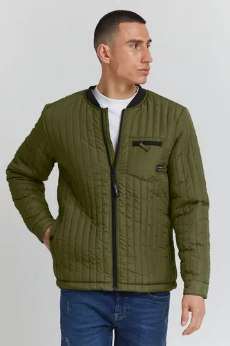 Project PRArik Herren Steppjacke Loden Green - Leichte, gefütterte Steppjacke für Männer in Loden Green. Mit Ripp-Kragen, praktischen Taschen und hochwertigem Material. Ideal als Übergangsjacke für jeden Anlass.
