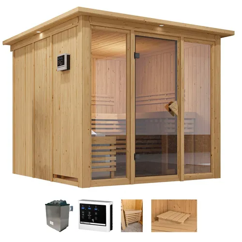 welltime Sauna Artja, 240,5 x 248 x 202 cm