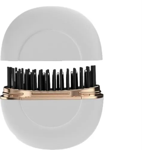 INF Mini Tragbarer Kabelloser Haarglättungskamm