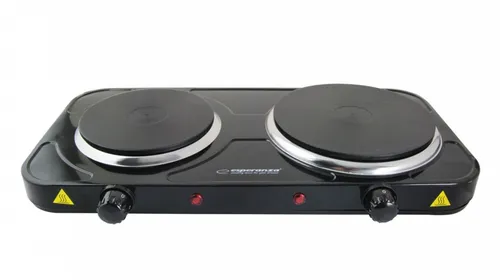 Esperanza EKH014K Elektroherd 2 Zone, Schwarz