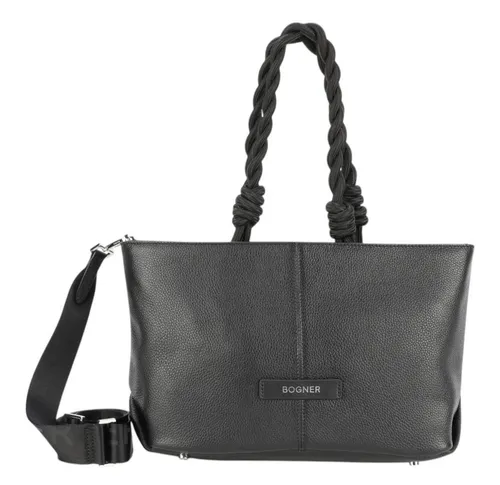 BOGNER Handtasche Handbag mhz, aus echtem Leder in schwarz von BOGNER