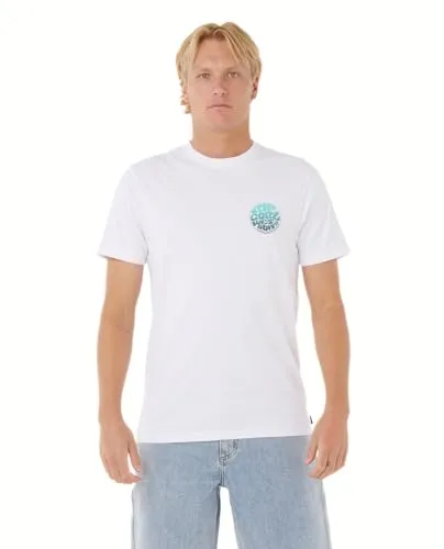 Rip Curl Wettie Passage Icon Tee T-Shirt Gr M Weiß von Rip Curl