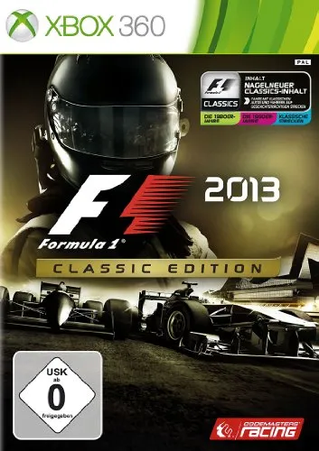 F1 2013 - Classic Edition (Exklusiv bei Amazon.de) - Rasante Rennsimulation für PS3, inklusive klassischer Autos und Strecken für nostalgische F1-Fans.