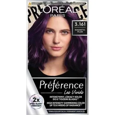L’Oréal Paris Préférence Vivids Haarfarbe 3.161 Magnetic Plum