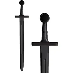 Historisches Trainingsschwert von Cold Steel - Gartenfiguren & Skulpturen, robustes und unzerbrechliches Trainingsschwert aus Polypropylen, ideal für sicheres Üben und Formübungen.