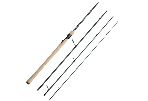 Abu Garcia Spinnrute 4-tlg 3.15 m - Angelrute mit leichtem Gewicht von 168 g, ideal für präzises Angeln, kompakte Transportlänge von 0.89 m für einfachen Transport.