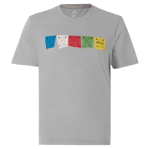 Sherpa Adventure Gear Tarcho Tee, L, Heather Grey von Sherpa