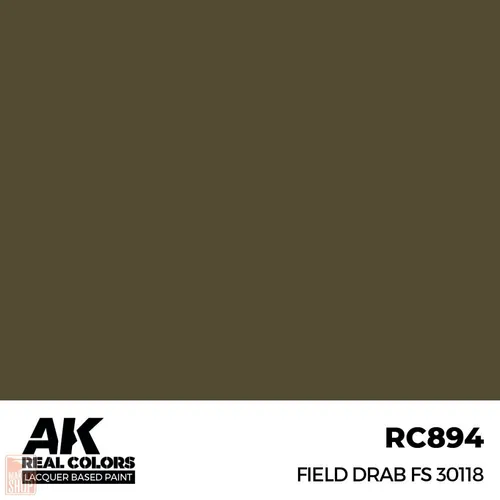 AK Interactive RC894 - Field Drab FS 30118 17 ml. - Neu