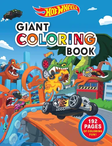 Mattel Hot Wheels: Giant Coloring Book (Taschenbuch) (US IMPORT)