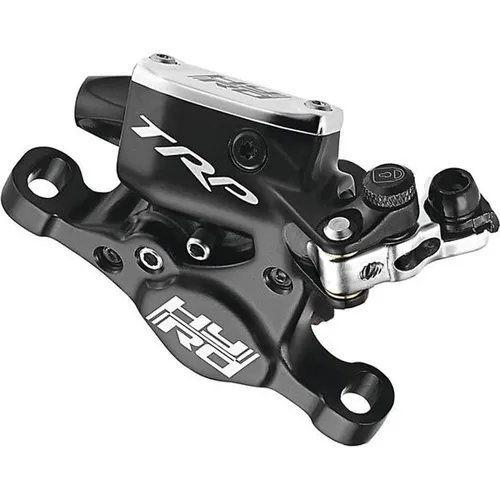 TRP Scheibenbremse HY/RD FM - Hydraulische Bremsen für Drop-bar-Hebel, Schwarz - Bremsen für Drop-bar-Hebel, bieten hervorragende Bremskraft und Kontrolle bei jedem Wetter, ideal für Rennradfahrer.