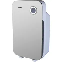 Luftreiniger WDH-220B - Luftreiniger mit 3-fach Filtersystem, geräuscharm und kompakt. Ideal für saubere Luft in kleinen Räumen, ausgezeichnete Bewertung von „Heimwerker Praxis“.