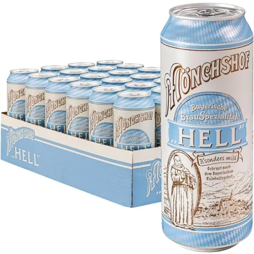 Mönchshof Helles 4,9 % vol 0,5 Liter Dose