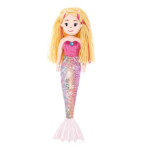 Mermaid Sea Sparkles Aurora Meerjungfrau Nixe Stoffpuppe Mädchen Puppe Plüsch: Art: Melody 45,5 cm, 13346