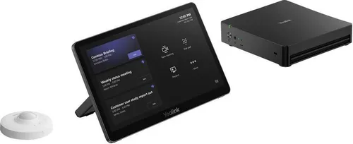 Yealink MCoreKit-C5U-MS - Mini-PC für Videokonferenzen - Effizientes Videokonferenzsystem mit 8. Gen Intel i5, 8 GB RAM und 128 GB SSD. Ideal für Microsoft Teams-Räume, bietet flexible Anschlussmöglichkeiten und robuste Umweltbeständigkeit.