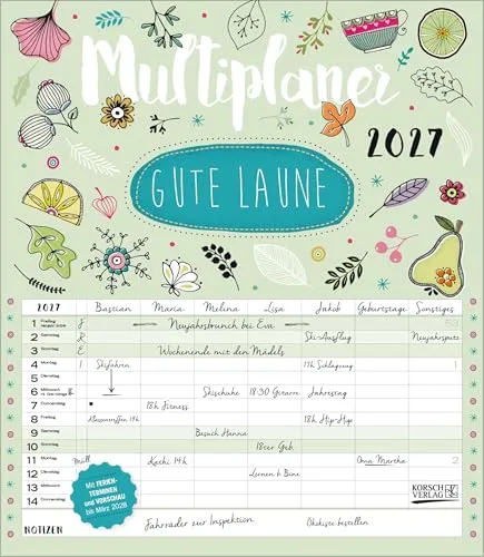 Multiplaner von Korsch Verlag