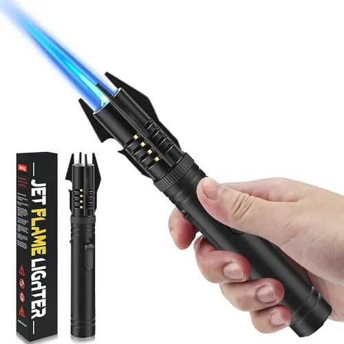 Lafagiet Jetflamme Feuerzeug – Winddicht & Nachfüllbar